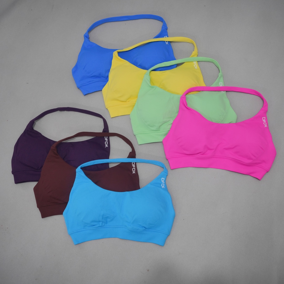 Sports Bra High Impact - Biustonosz sportowy bezszwowy DFDK dla kobiet,