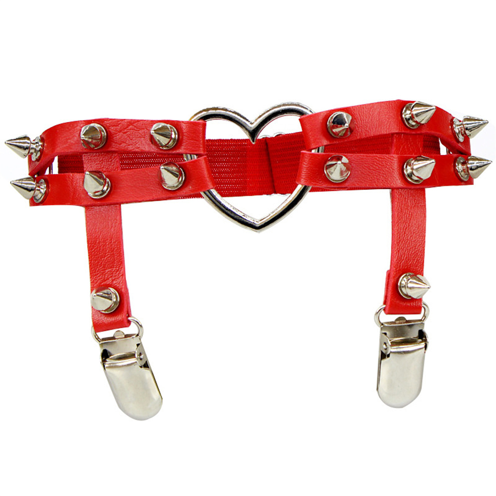 1Pcs Kobiety Punk Goth Heart P – Garter Belt Set recenzja i cena
