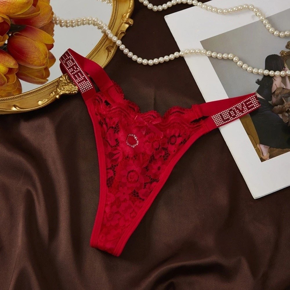 Oddychające majtki z kryształk – Thong Bikini Women recenzja i cena