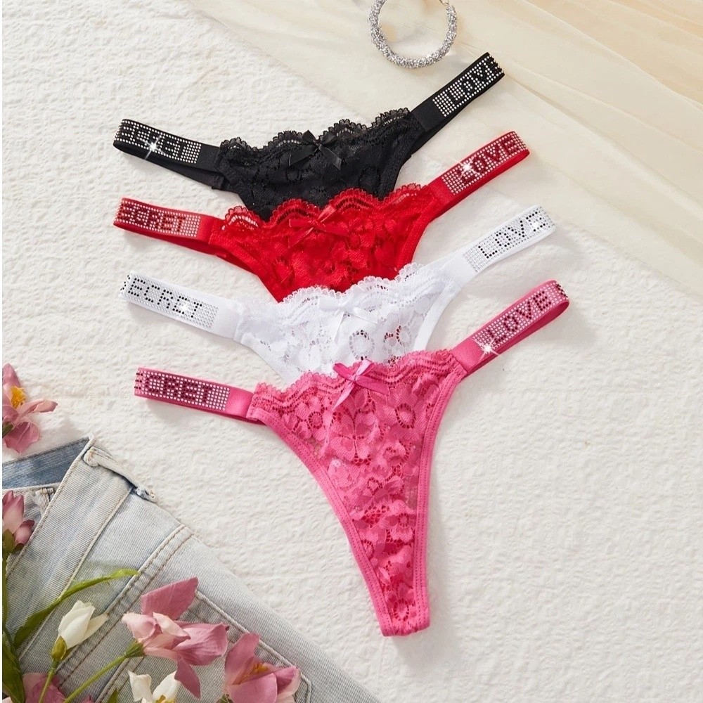 Oddychające majtki z kryształk – Thong Bikini Women recenzja i cena