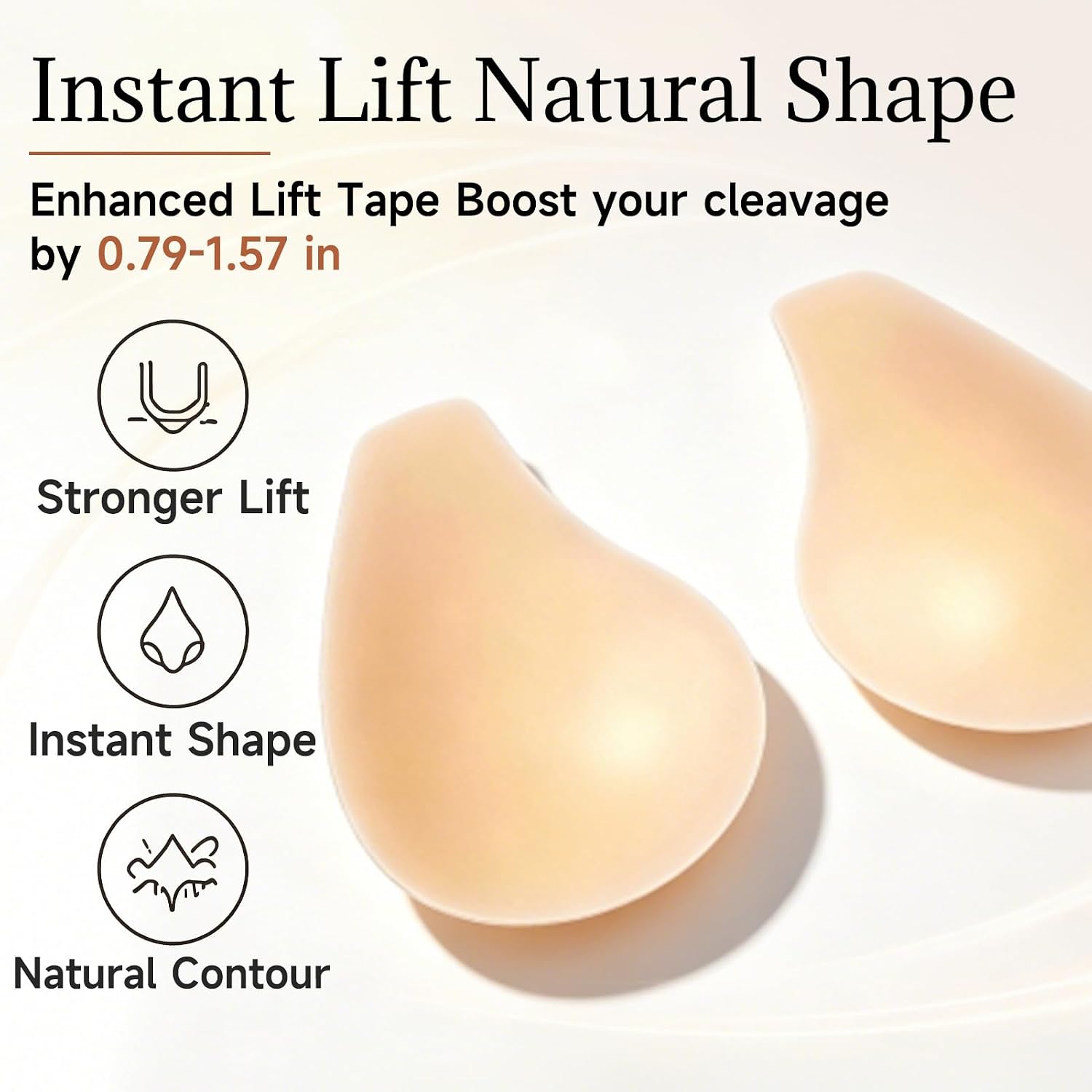 Silikonowe nakładki na sutki,  – Push Up Bra Padded recenzja i cena
